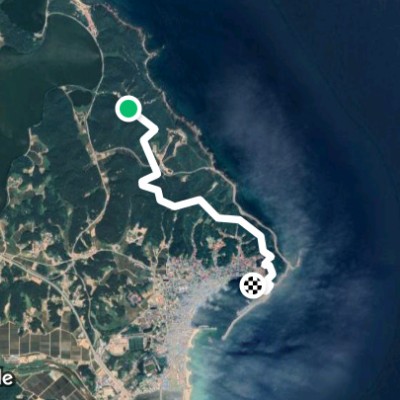 고성  응봉산행