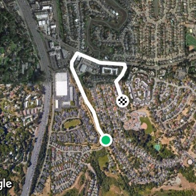 1.1 mile  walk 
