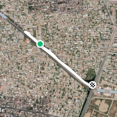 Route near Velachery