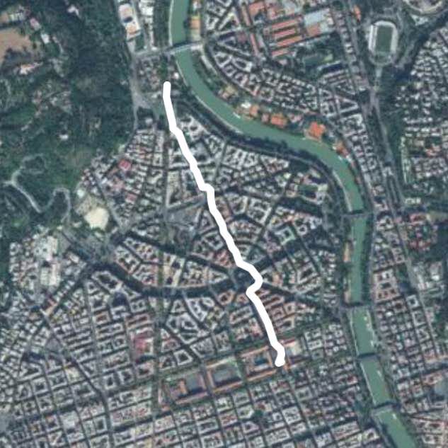 Camminata nelle Roma, Italia