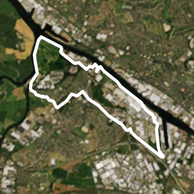 Intu n renfrew walking route map in Renfrew