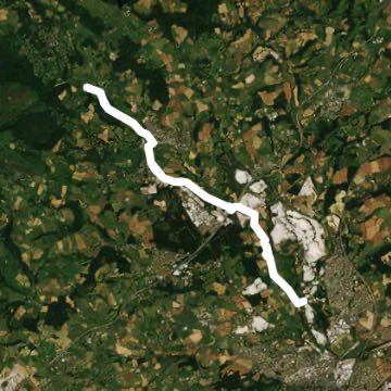 Teigngrace to Bovey Cycle Track along Old Railway