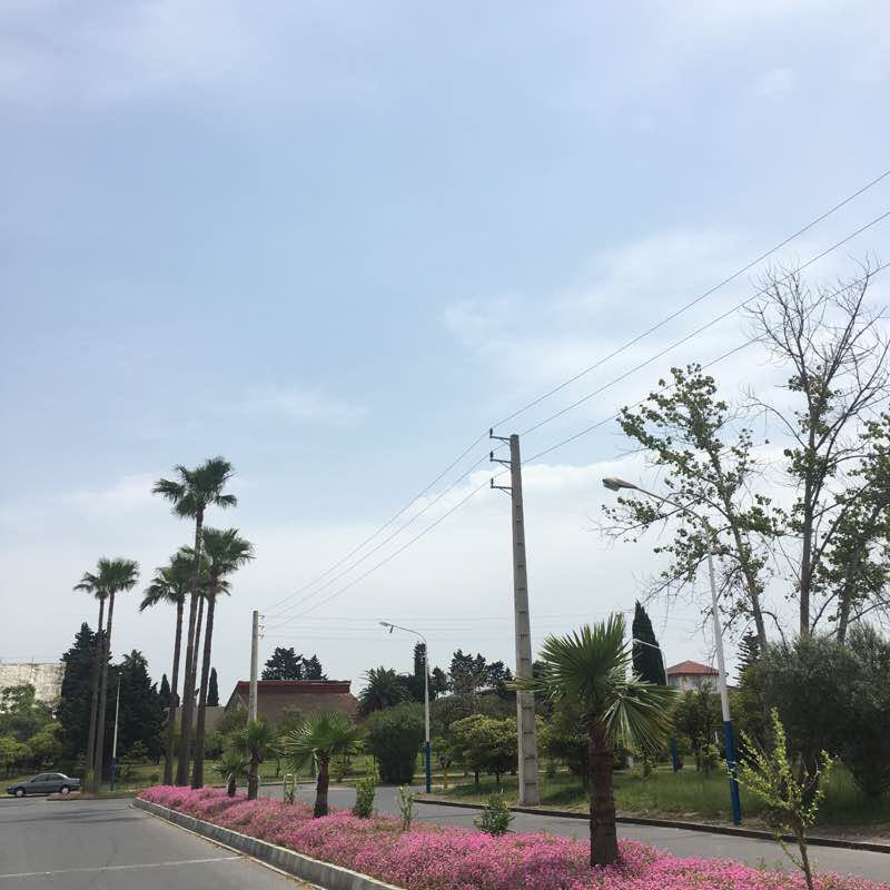 Shahrak daryakenar walking route map in Shahrak-e Darya Kenar