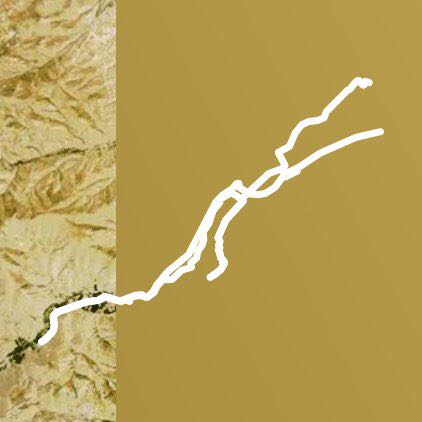 Channel Route walking route map in Urmia