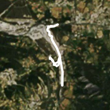 Barcelonnette health trail walking route map in Barcelonnette