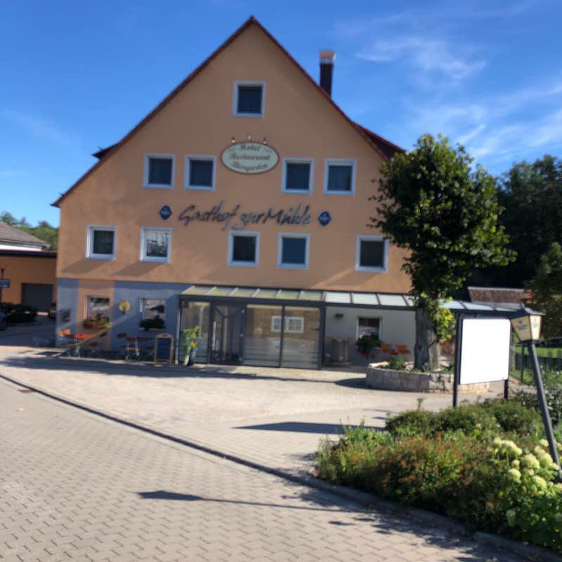 Run at the Seiboldmühle walking route map in Thalmässing