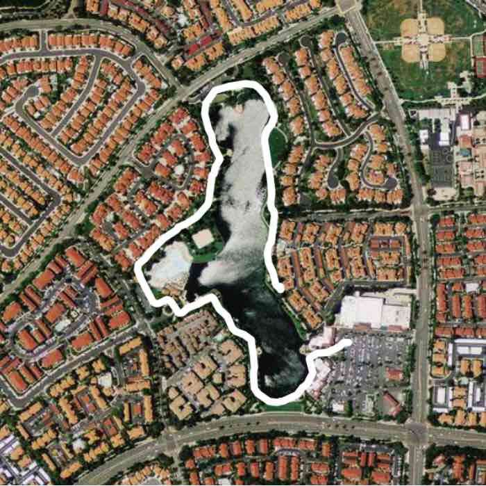 carmelitas Lake walk