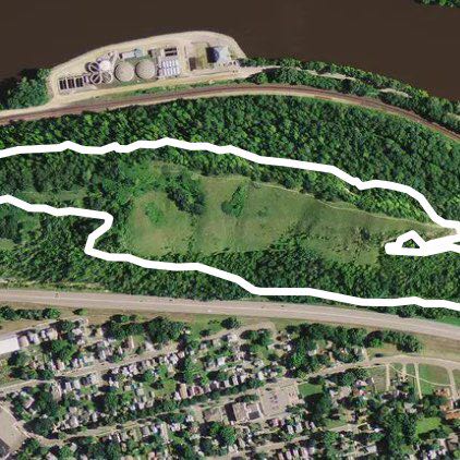 Barn buff, red wing mn walking route map in Red Wing