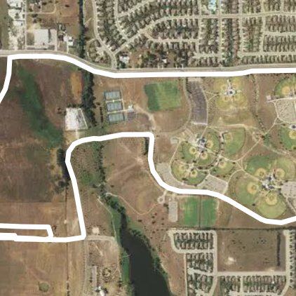 RRMC walking route map in Hutto