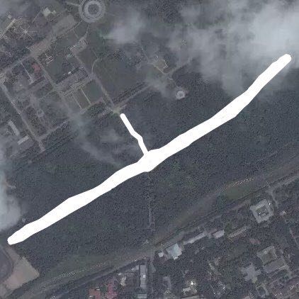 Victory Park walking route map in Essentuki