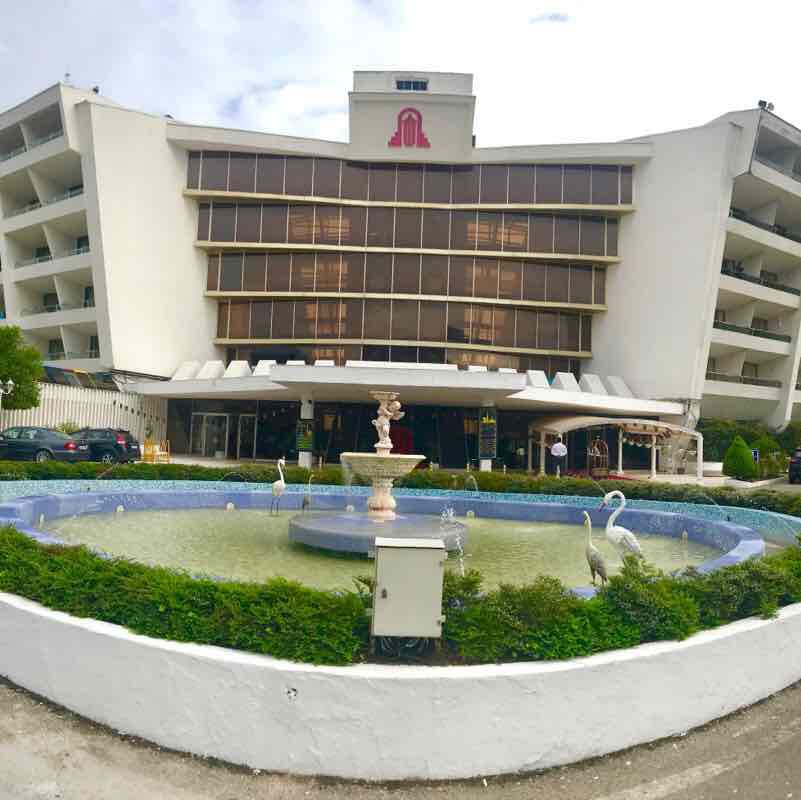 Caspian Pars Hotel walking route map in Namakabrud