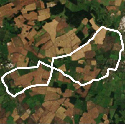 West Leake & Sutton Bonnington walking route map in East Leake