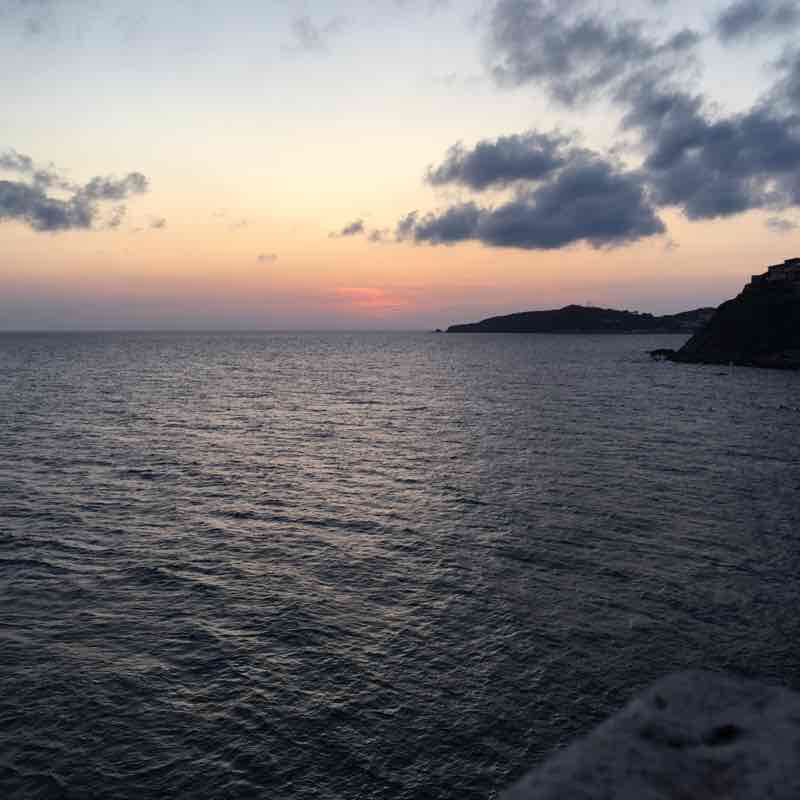 Walking around Piombino walking route map in Piombino