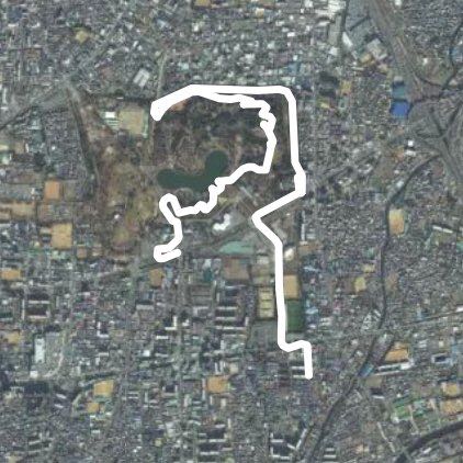 鶴見緑地公園の鶴見新山、風車コース