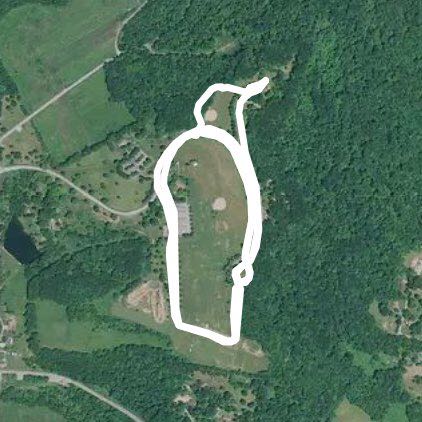 Northmoreland park  walking route map in Apollo