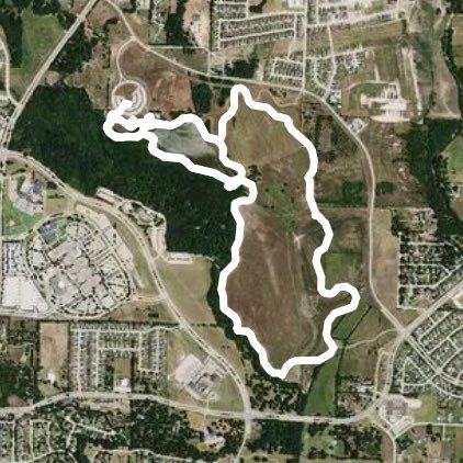 Crew 5mi w/ Comp walking route map in Parker