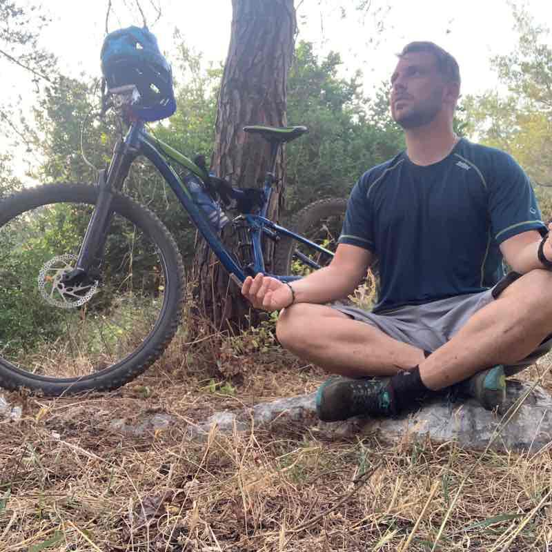 Kiryat Ata Merida Forest XT walking route map in Kiryat Ata