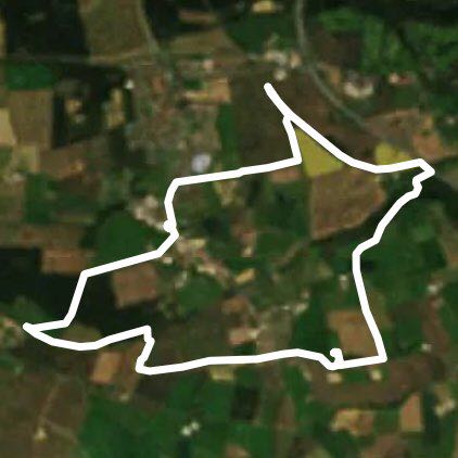 Wing ate and surrounding area walking route map in Station Town