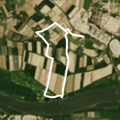 Rhoonse golf walking route map in Barendrecht