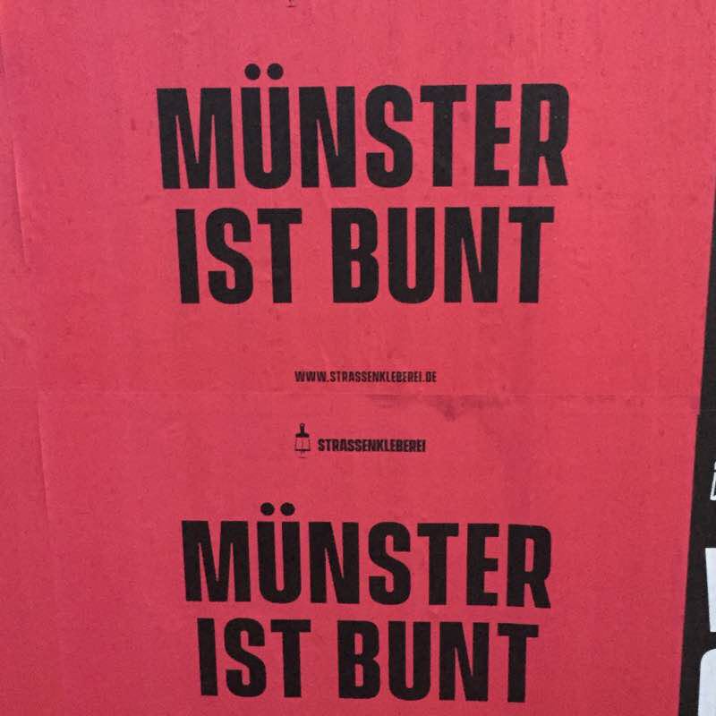 Münster ist bunt