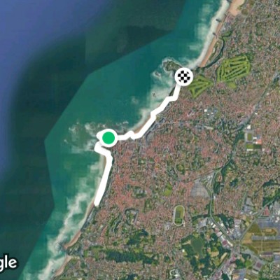 le phare la Grande plage Biarritz