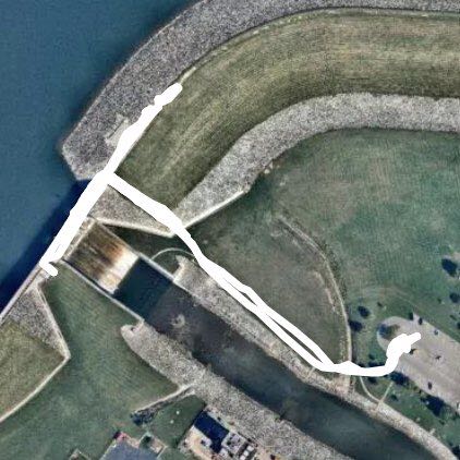 alum creek dam steps