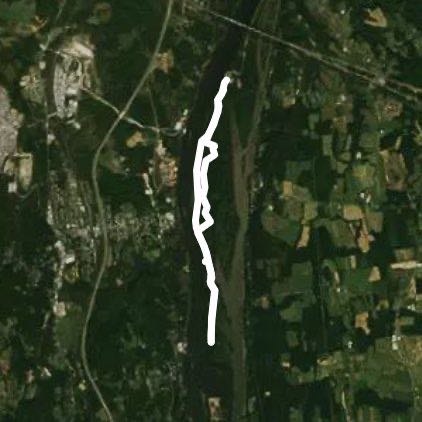 Schodack nat park walking route map in Schodack Landing