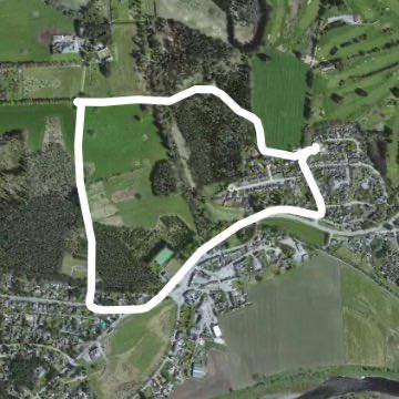 Castle drive cemetery Ballater road