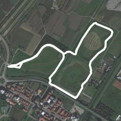 dalla via pistoiese alla rotonda x l'indiicatore