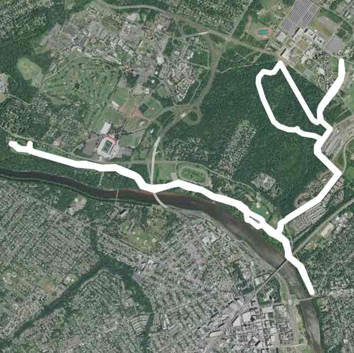 Johnson Park Walk Piscataway, New Jersey, USA Pacer