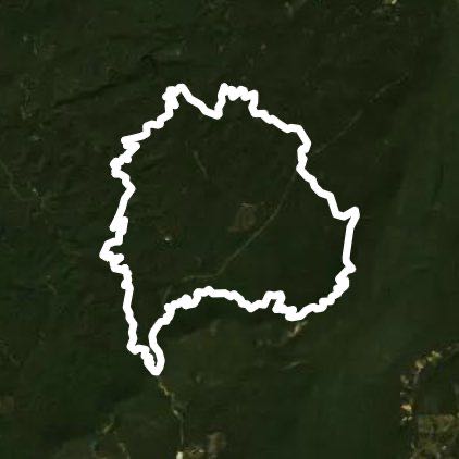 Pin-Chin-Sky Loop walking route map in Lineville