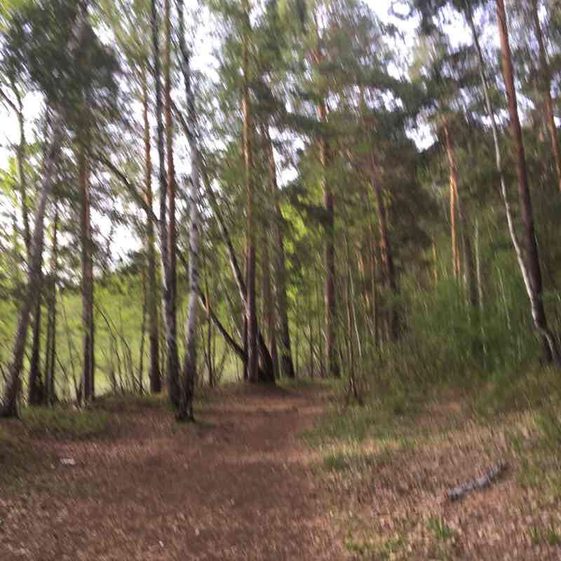 Around the Small Terenkul walking route map in Utes