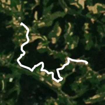 Warleiten hike walking route map in Sankt Johann am Walde