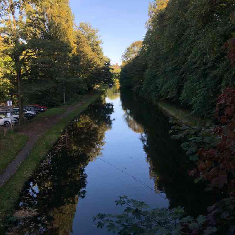 Stretton  walking route map in Appleton Thorn