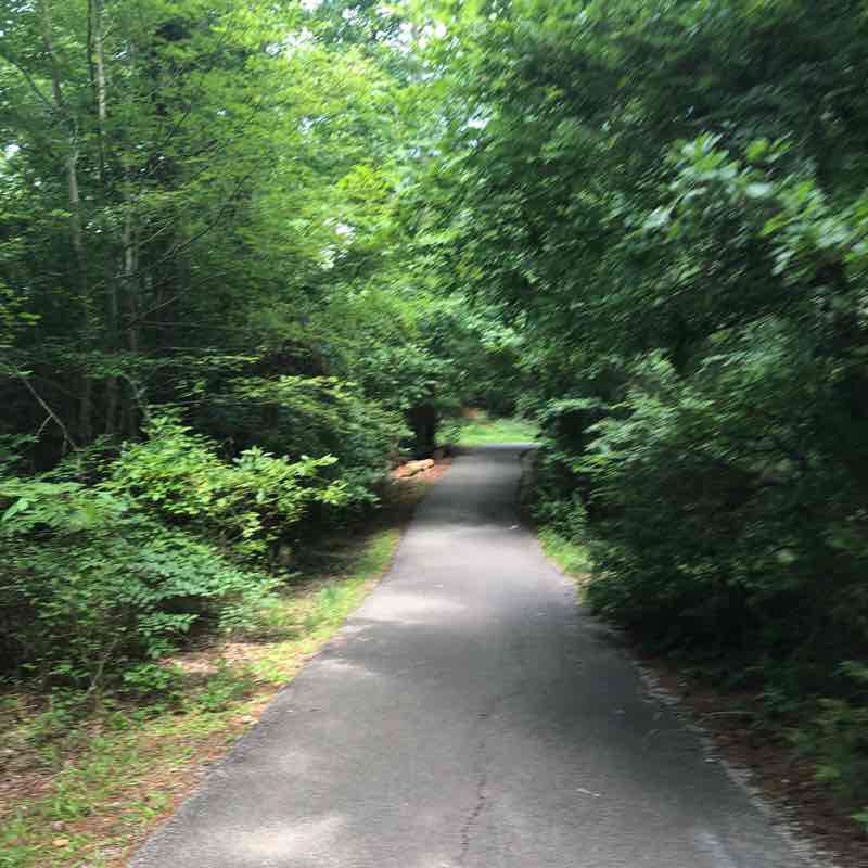Crooked Creek Park, Chapin, SC walking route map in Chapin