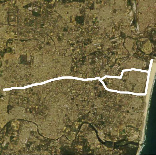 The Marina Ride Cycle Trail Virugambakkam, Chennai, India Pacer