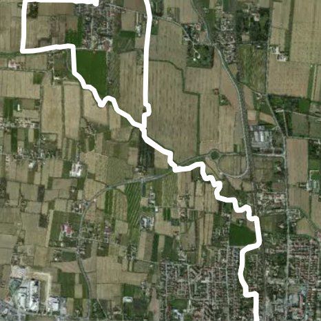 From Zero to 10,000 steps walking route map in Mogliano Veneto