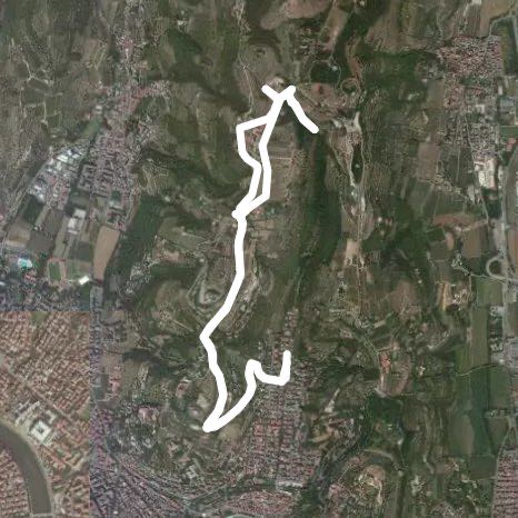 Passeggiata nella collina sopra Verona.