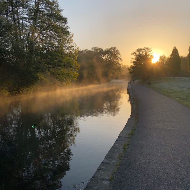 Hampshire walk Trail Bassett, Southampton, England Pacer
