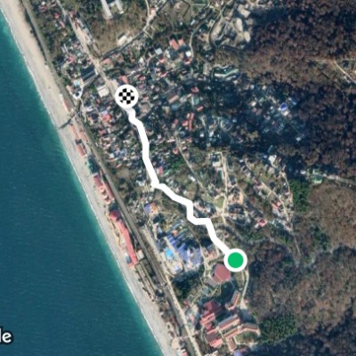 Ходьба вдоль Чёрного Моря