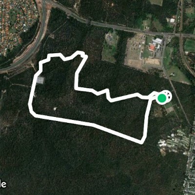 Route near Karawatha