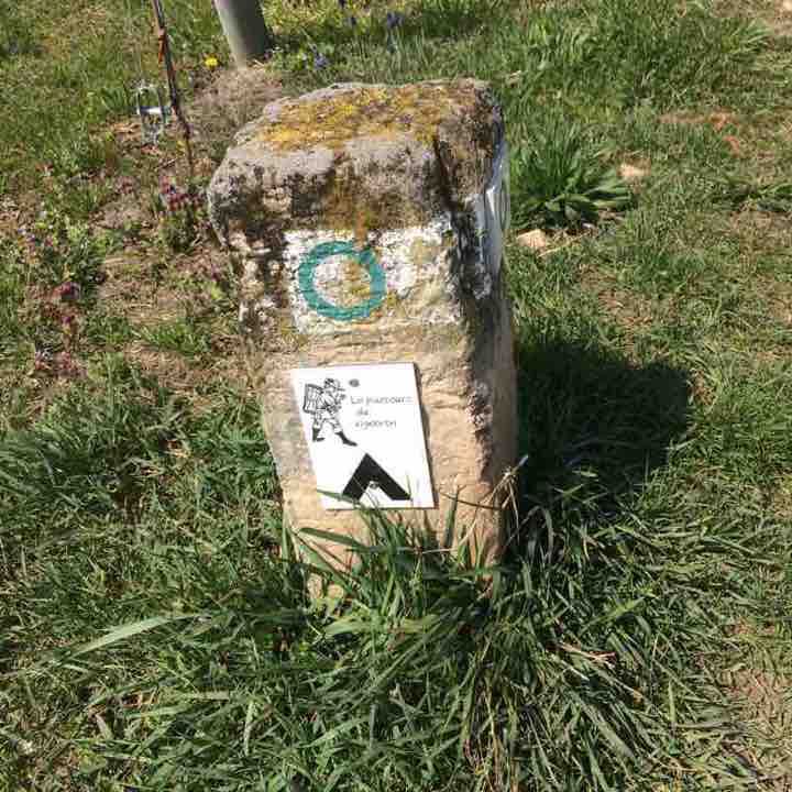 Rosheim walking route map in Rosheim