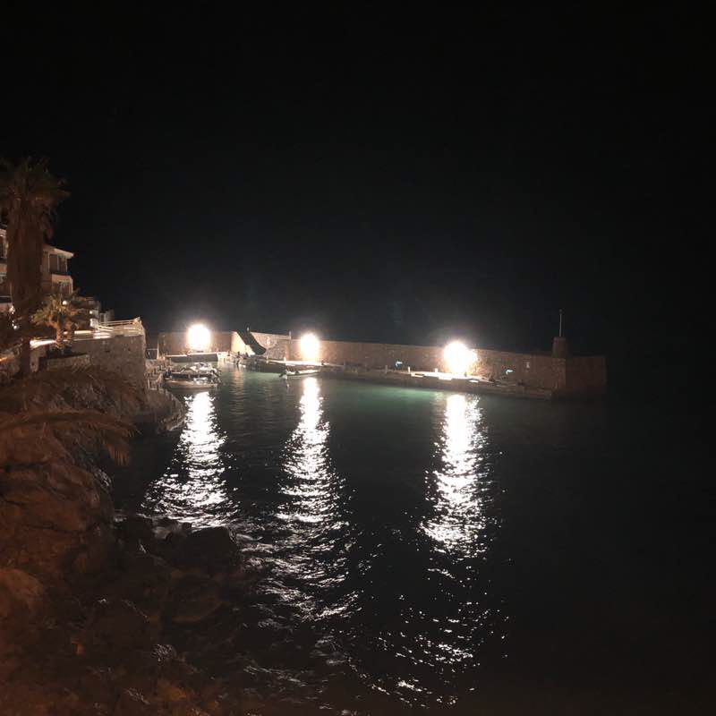 Port of Mazarrón-Campillo de Adentro walking route map in Mazarrón