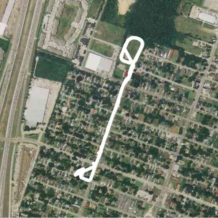 Zollie scales park Walk Houston, Texas, USA Pacer