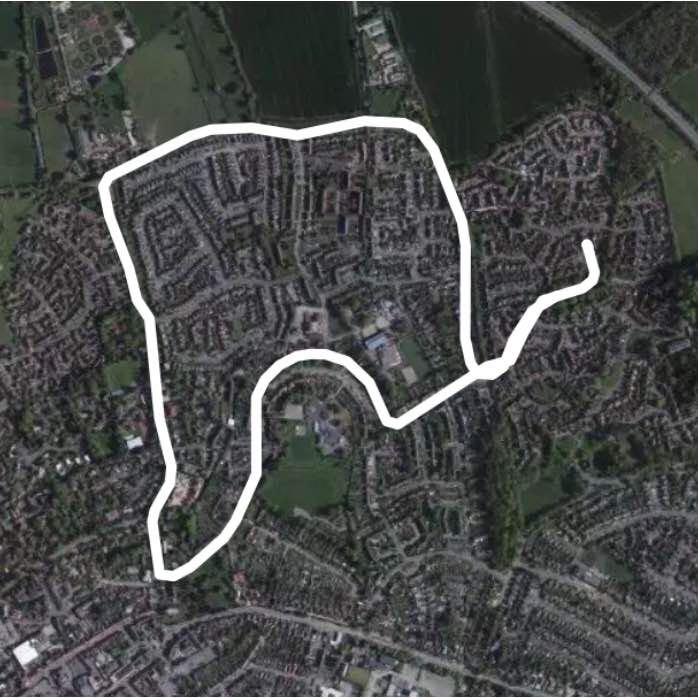 Keephatch - Norreys Avenue route