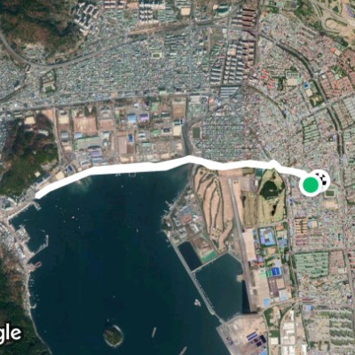 덕산 to 속천 여객선부두