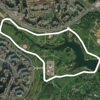 пробежка в парке митино