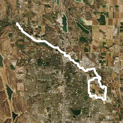 Poudre River TraIl SE Ft Collins to Laporte