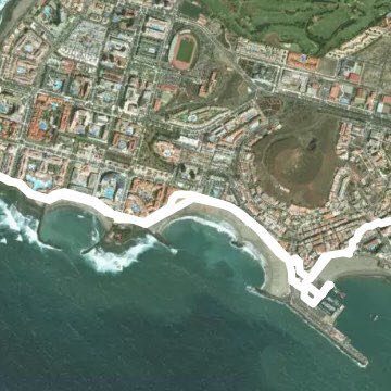 Los Cristianos to Las Americas Loop Tenerife