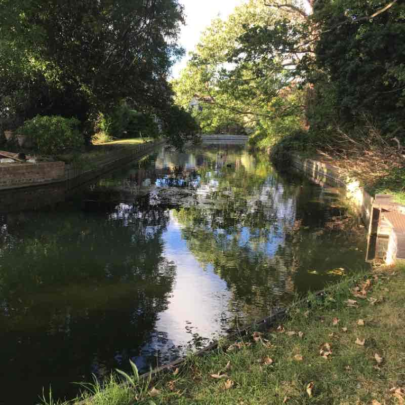 Winchmore Hill New River Walk Trail London, England Pacer